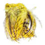 White River Fly Shop Barred Neck Hackle-Yellow