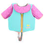 Aqua Leisure SwimSchool Trainer Vest for Kids-Pink