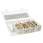 Tipton Pistol Felt Cleaning Pellet Kit with Brass Jag-White