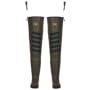 White River Fly Shop Rubber Boot-Foot Hip Waders for Men-Brown