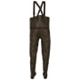 White River Fly Shop Rubber Boot-Foot Chest Waders for Men-Brown