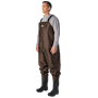 White River Fly Shop Three Forks Felt-Sole Chest Waders for Men-Brown