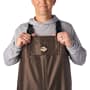 White River Fly Shop Three Forks Felt-Sole Chest Waders for Men-Brown