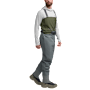 SITKA CrossCurrent GTX Breathable Stockingfoot Waders for Men-Metal Grey
