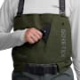 SITKA CrossCurrent GTX Breathable Stockingfoot Waders for Men-Metal Grey