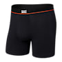 Saxx Non-Stop Stretch Cotton Boxer Brief-Black