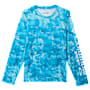 Columbia Super Terminal Tackle PFG Long-Sleeve T-Shirt for Kids-Blue Echo