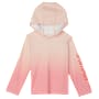World Wide Sportsman Logo 3D Cool Surfcaster Hoodie for Toddlers-Pink Fade