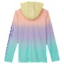 World Wide Sportsman Logo 3D Cool Surfcaster Hoodie for Kids-Rainbow Fade