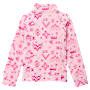 Columbia Benton Springs II Printed Fleece Jacket for Kids-Satin Pink Peaked
