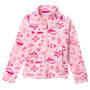 Columbia Benton Springs II Printed Fleece Jacket for Kids-Satin Pink Peaked