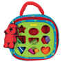 Melissa and Doug Take-Along Shape Sorter Toy for Babies and Toddlers