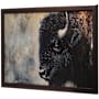 Open Road Brands Buffalo Framed Canvas Wall Art