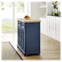 Crosley Madison Kitchen Island with Feet-Navy