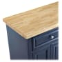 Crosley Madison Kitchen Island with Feet-Navy