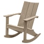 Perfect Choice Stanton Rocking Adirondack Chair-Sandstone