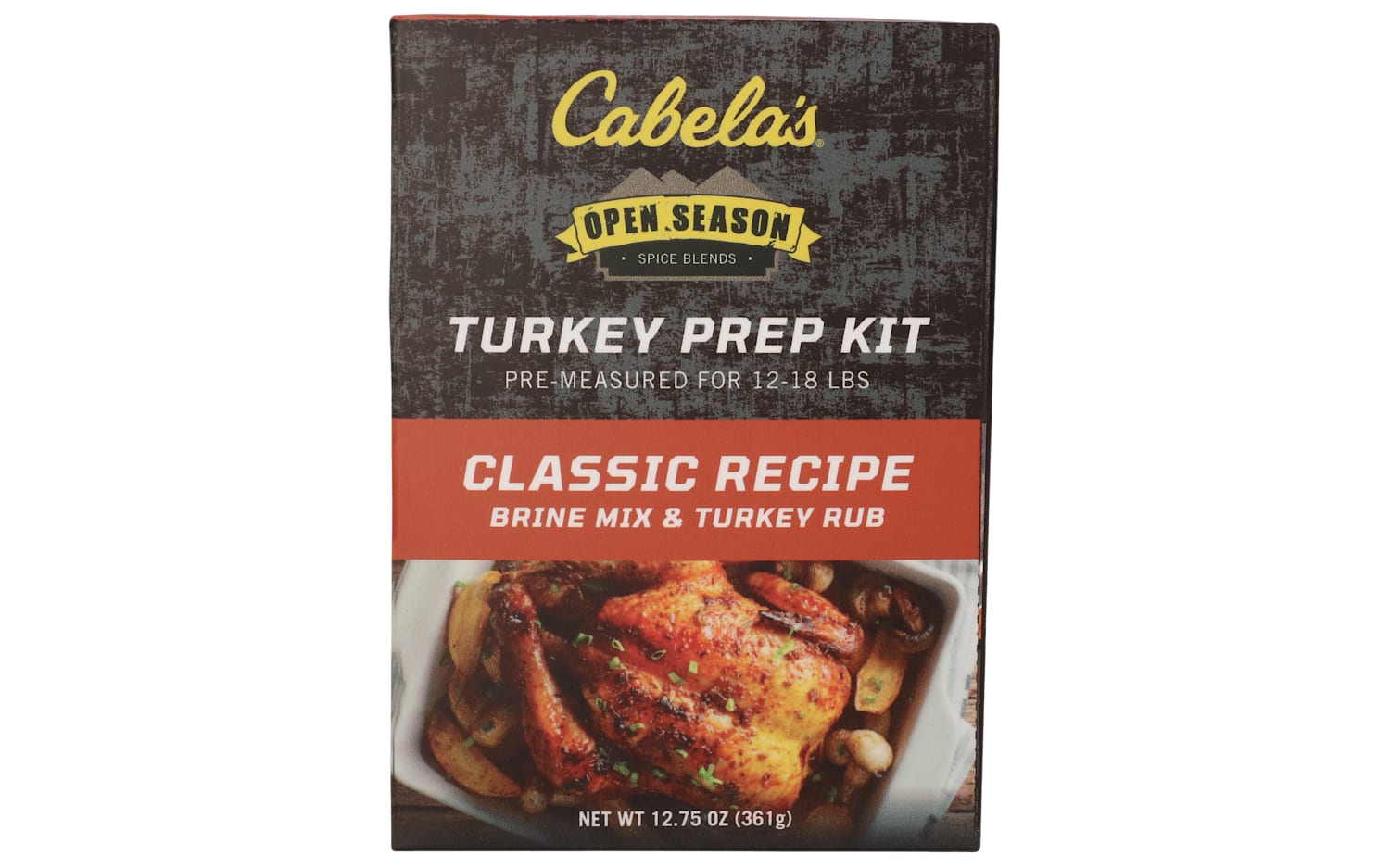 Cabela's Open Season Turkey Brine Mix and Rub Prep Kit