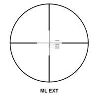 Cabela's Muzzleloader Rifle Scope - 3-9x40mm