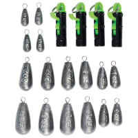 Bass Pro Shops Advanced Angler 21-Piece Pressure-Lock Snap Weight