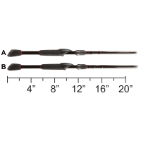 Bass Pro Shops Bionic Blade Casting Rod - 7'6″ - Heavy - Yahoo