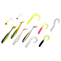 Cabela's Pearl Bead Walleye Assortment - Chartreuse