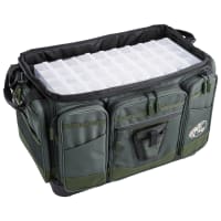 deluxe tackle box Plano Tackle Box Blue / White 2 Tray