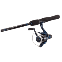 Bass Pro Shops Stampede Rear Drag Reel and Rod Spinning Combo