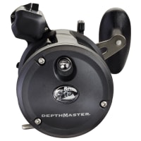 depthmaster fishing reel Scotty #1050MP Manual Downrigger, Display Packed w/ Rod Holder & Clamp Mount,Black Lightweight graphite frame and sideplates Anodized aluminum spool Mechanical linecounter Oversized stainless steel levelwind Self CABELAS DT-300 DEPTHMASTER TOURNAMENT REEL