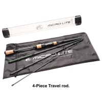 Bass Pro Shops Micro Lite Graphite Spinning Travel Rod