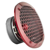 希少　ビンテージ　Bass Pro Shops レザー　メッシュ　ブラウン DS18 PRO-X694BM 6.9'' Bullet Mid-Range Loudspeaker with Grill