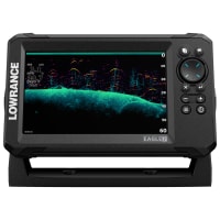 cabela's fish finders gps Lowrance Eagle 7 Fish Finder/Chartplotter with SplitShot HD Transducer