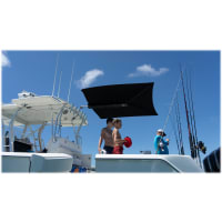 TACO Marine ShadeFin Boat Shade with Rod Holder Mounting Kit