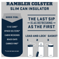 YETI Rambler 12-oz. Colster Slim Can Cooler