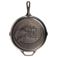 Bass Pro Shops Lodge 12'' Cast Iron Skillet with Assist Handle