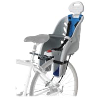 schwinn bicycle mounted child carrier Deluxe Bike Carrier, Seats one Kid Ages 1+, Frame Mount, 3-Point Safety Harness and Foot Wells, Quick Release Design, Comfortable Padding, Rear-Mounted Child Bike Seat for Toddler : Bike Child Seats : Sports & Outdoors leg restraints and padded cross bar offer added safety Deluxe Child Carrier  Schwinn