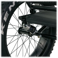 QuietKat 2 Wheel All Terrain Cargo Bike Trailer Bass Pro Shops