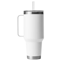  YETI Rambler 42 oz Straw Mug, Vacuum Insulated, Stainless  Steel, White: Home & Kitchen