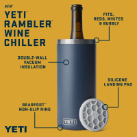 Yeti Rambler Wine Chiller - White