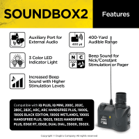 Dogtra SOUNDBOX2 Remote Dog Trainer