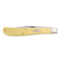 Case Yellow Handle Slimline Trapper Pocket Knife