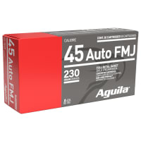 Aguila .45 ACP 230 Grain FMJ Handgun Ammo | Cabela's