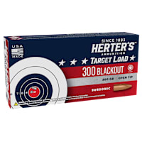 Herter's Target .300 AAC Blackout 200 Grain Centerfire Rifle Ammo