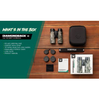 Vortex Diamondback HD Binoculars in TrueTimber VSX - 10x42mm