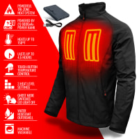 ActionHeat 5V Battery Heated Soft Shell Jacket for Men