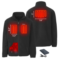 RedHead 5V Battery Heated Fleece Jacket for Men | Bass Pro Shops