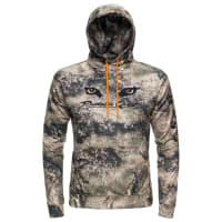Blocker Outdoors Predator Quest Logo Long Sleeve Hoodie for Men Mossy Oak Elements Terra Coyote S Cabela s
