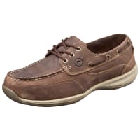 Rockport Works Sailing Club Steel Toe 3 Eye Boat Shoes for Men