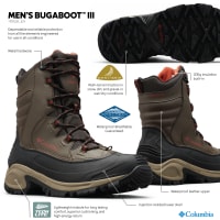 Columbia men's shop bugaboot iii