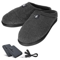 Heated slippers for men discount