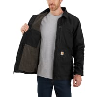 Carhartt Loose Fit Washed Duck Sherpa Fleece Lined Coat for Men